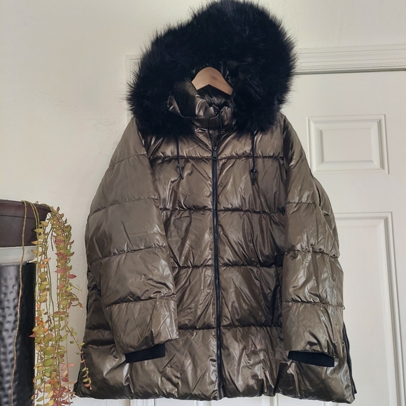 Dkny Jackets & Blazers - DKNY Hooded Puffer